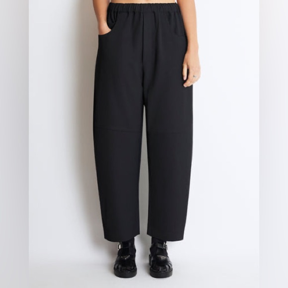 Roucha Pal Crepe Pant in Black